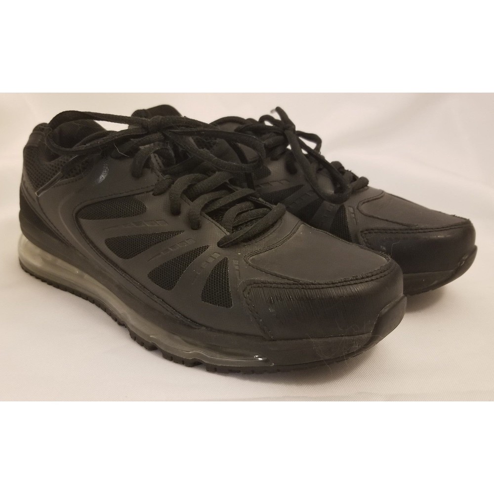 Tred Safe 02Air Mens Black Work Shoes Sneakers Size 8.5M